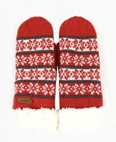 -iGloves-Smartphone Touch Gloves_red mittens